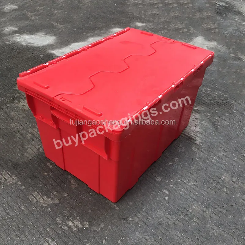 Plastic Turnover Crate With Cover Distribution Convenient Transportation Logistics Packaging Cheap Price Crate - Buy Plastic Storage Crate Logistics Packaging,Plastic Wine Beer Turnover Boxes With Cover,Plastic Moving Boxes Logistics Packaging.