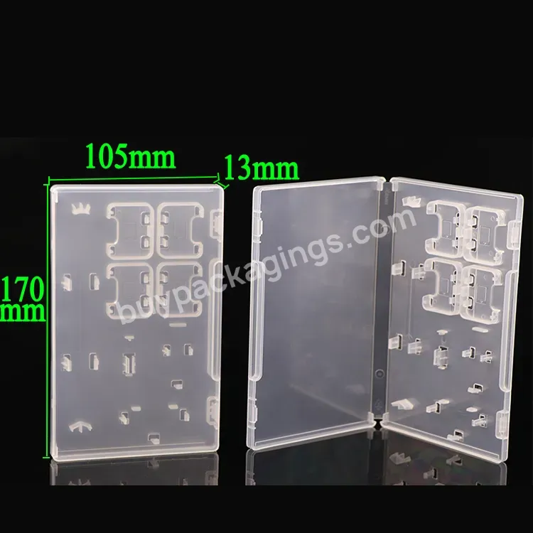 Plastic Wholesale Clear Other Game Accessories Ds 3ds Plastic Game Coin Box Game Card Memory Card Box Nintendo Switch Oled Case - Buy Nintendo Switch Oled Case,Game Card Memory Card Box,Ds 3ds Plastic Game Coin Box.