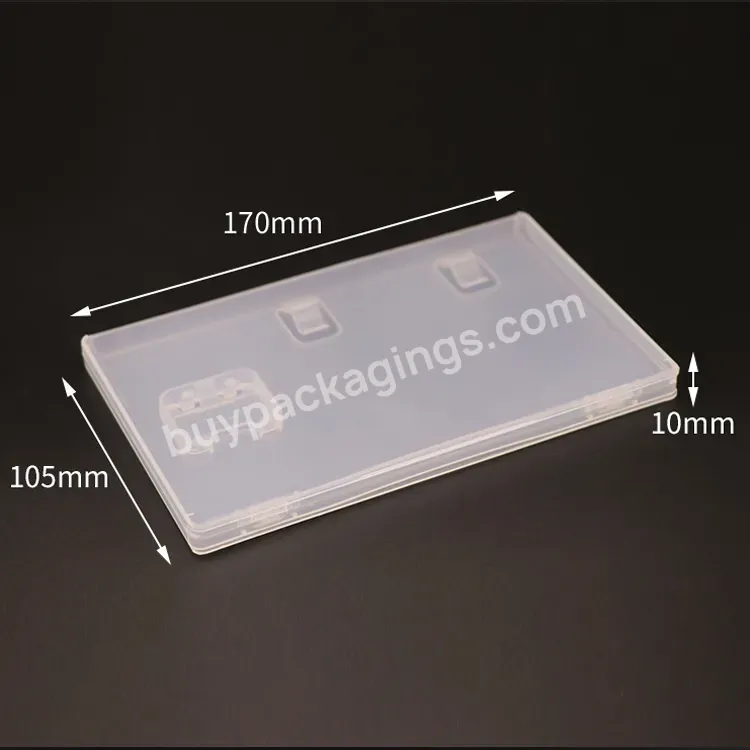 Plastic Wholesale Factory Clear Other Game Accessories Switch Gaming Card Case Game Memory Card Box Nintendo Switch Game Case - Buy Nintendo Switch Game Case,Game Memory Card Box,Switch Game Card Case.