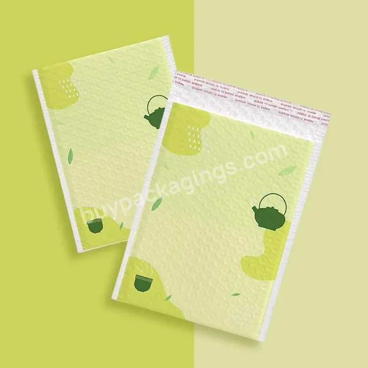 Poly Bubble Mailer Light Green Polythene Opaque Mailing Bags Bubble Cushioned Mailer For Toy Packaging Protective Envelopes - Buy Shipping Bubble Mailer,Cushioned Self Sealing Bubble Mailer,Padded Bubble Envelopes.
