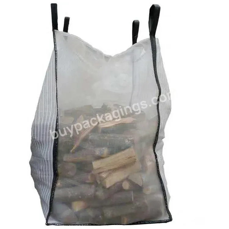 Polypropylene Big Jumbo Fibc Bags Pp Ventilate Super Sack For Packing Wood - Buy Super Sack For Wood,Wood Super Sack,Fibc Bags For Wood.