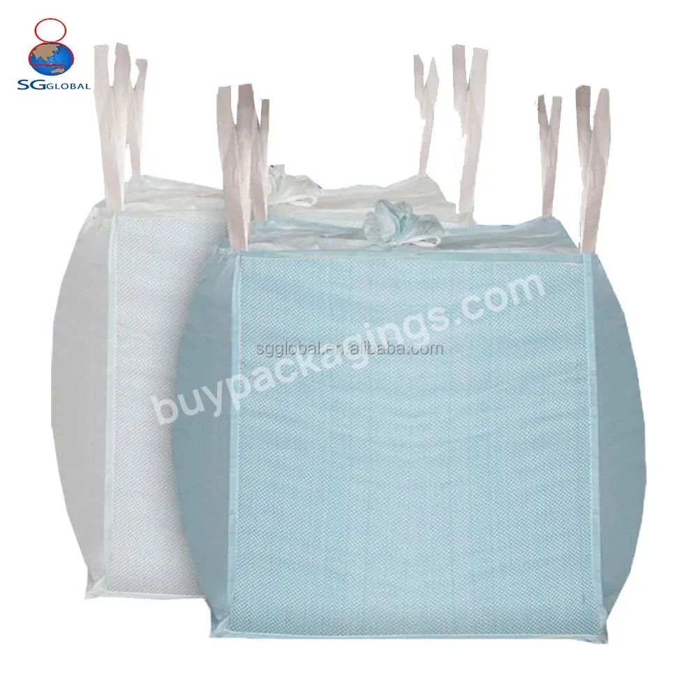 Polypropylene Woven Large Container Fibc Bulk Jumbo Ton Pp Big Bags - Buy 1 Ton Big Bag,Used Pp Jumbo Bags,Used Pp Jumbo Bags.