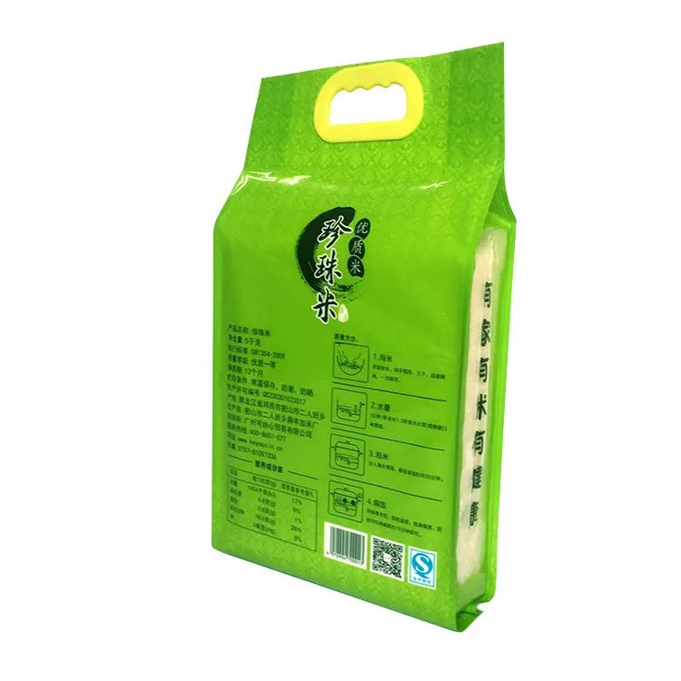 Pop Customized ECO Friendly Material Printing On Rice Bag