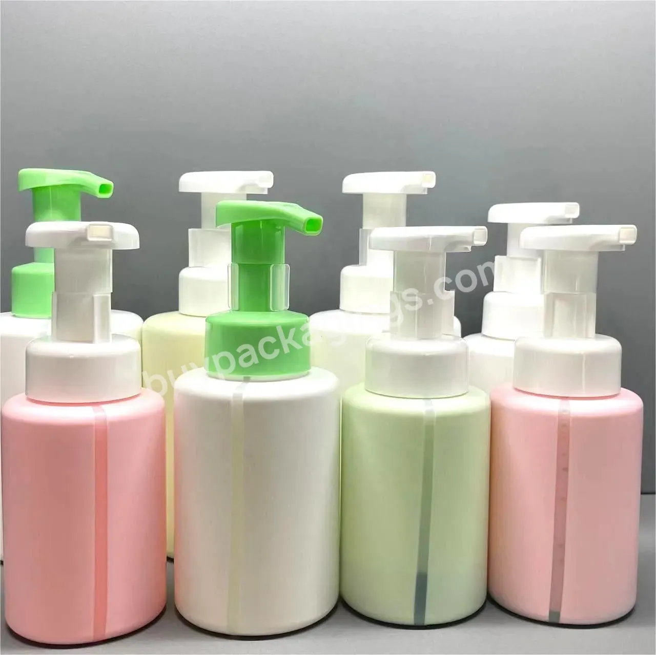 Popular 200ml-560ml Fancy Plastic Form Pump Pp Pe Foam Pump Bottle For Baby Care - Buy Foam Bottle,Body Care Bottle,Foam Pump Dispenser.