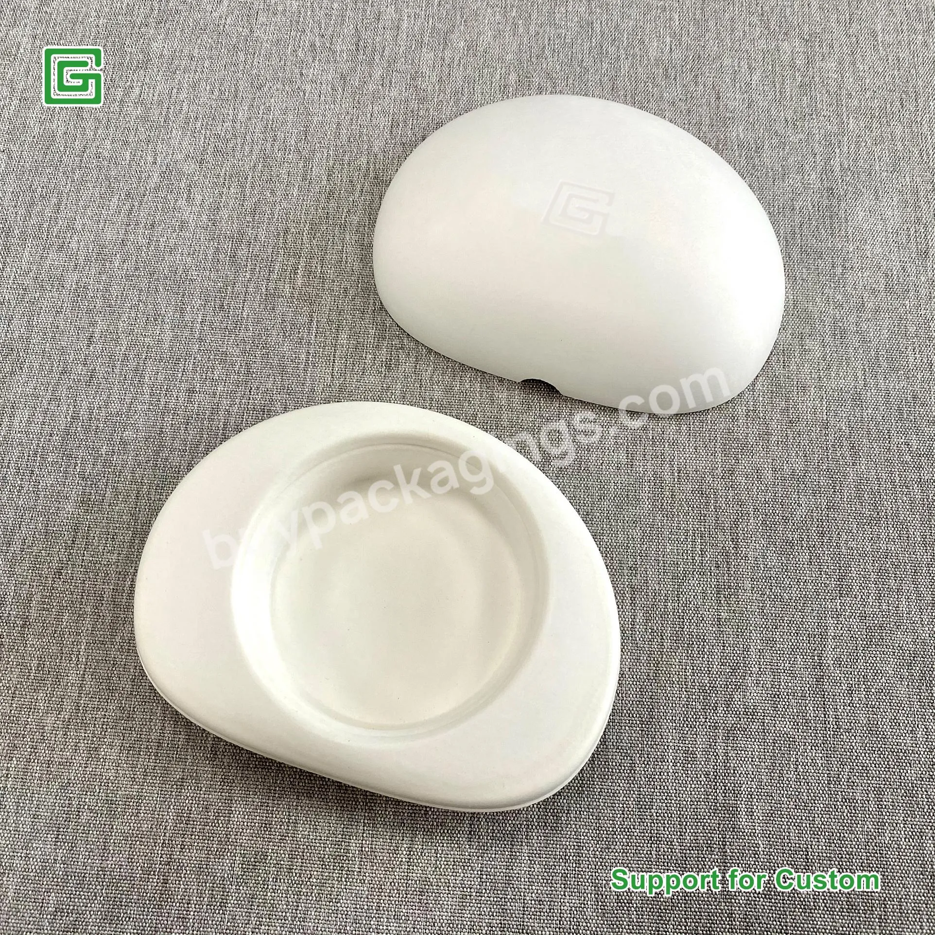 Popular Design Wet Press Embossing Foil Stamping Bagasse Gift Paper Molded Pulp Box Packaging - Buy Clear Printed Packing Box,Insert Tray Packaging,Biodegradable Pulp And Paper Packaging.