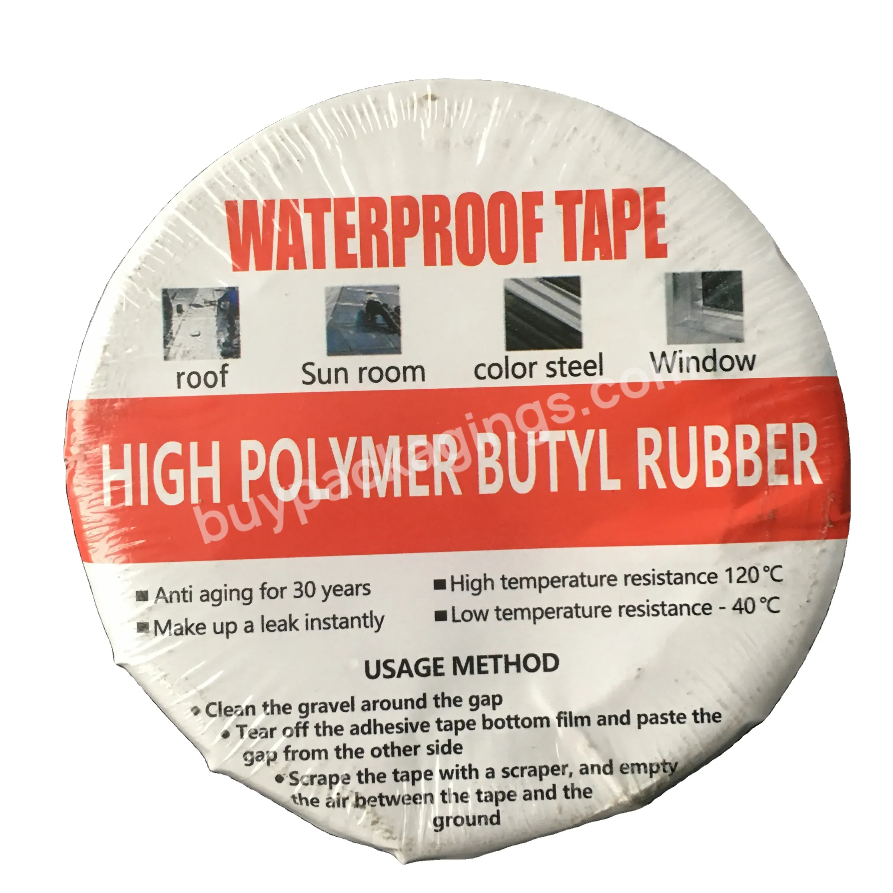 Popular Super Strong Butyl Tape Waterproof For Leakage Repair Waterproof Tape - Buy Leakage Repair Waterproof Tape,Waterproof Adhesive Tape,Butyl Tape Waterproof.