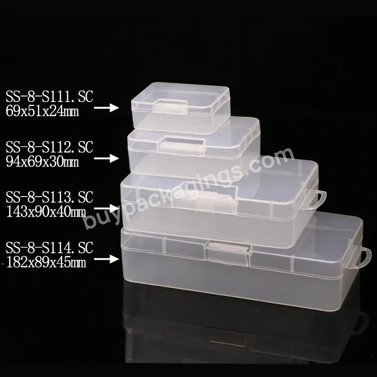 Pp Case Container Organizer Mini Craft Box Rectangle Small Case Package Beads Plastic Storage Tool Parts Case - Buy Small Case Package,Mini Craft Box,Plastic Storage Tool Parts Case.