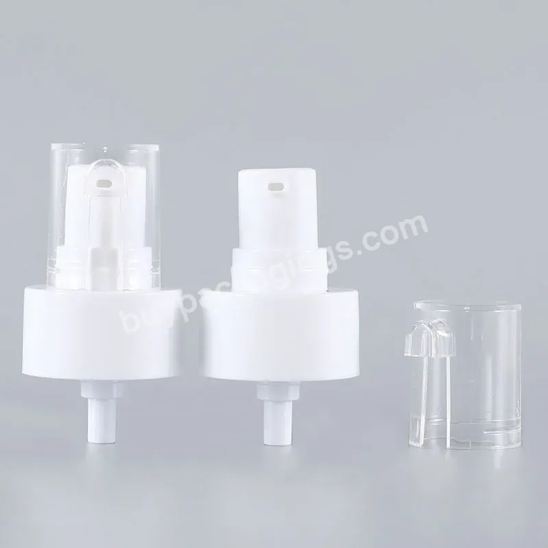 Pp Plastic 24/410 28/410 Cosmetic Foundation Pump Lotion Dispenser Bottle Cosmetic Cream Treatment Pump With Cover - Buy Cosmetic Cream Pump,Custom Color Bottle Screw Cap Packaging,Serum Container Pump Sprayer.