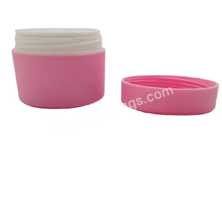 Pp Plastic Cream Jar Matte Color In Mold Cosmetic Container Wholesaler - Buy Pp Jar,Cream Jar,Plastic Container.