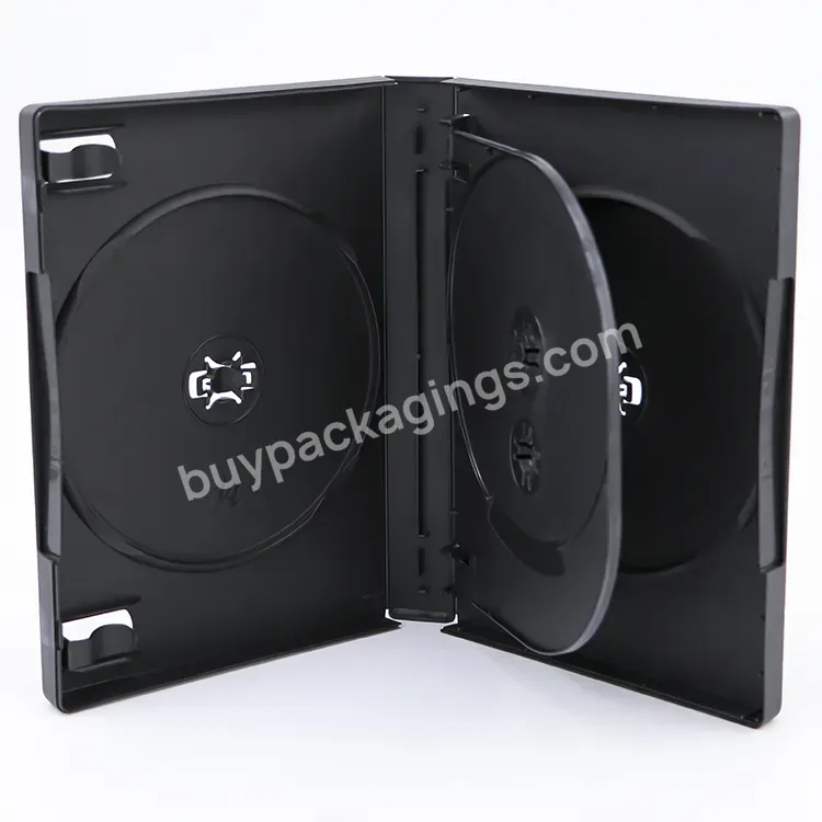 Pp Plastic Discs Collection Protective Case For Cd Dvd Black Clear 27mm M-lock Hub Dvd Case 14mm 1 Disc Dvd Case Box - Buy 1 Disc Dvd Case Box,Discs Collection Protective Case,M-lock Hub Dvd Case.