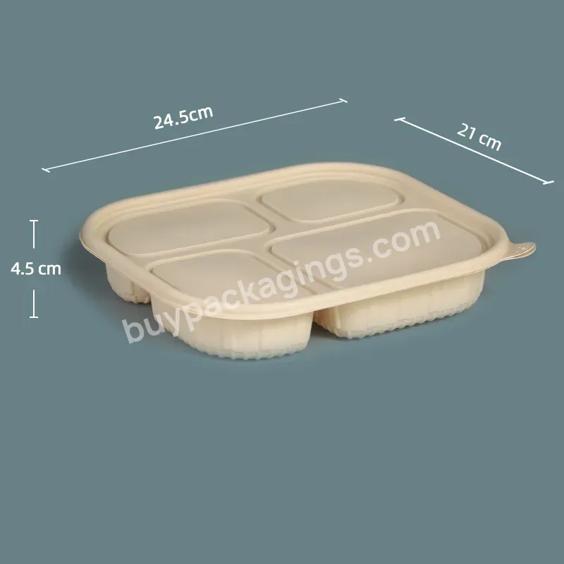 Pp Plastic Packaging Box Bento Lunch Box Packaging Custom Plastic Compartment Lunch Box Biodegradable Disposable Food Container - Buy Biodegradable Disposable Food Container,Pp Plastic Packaging Box Bento Lunch Box,Plastic Compartment Lunch Box.
