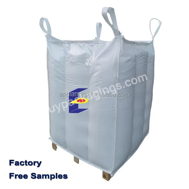 Pp Woven 1 Ton 2 Ton Fibc Jumbo Bag Baffle Bags Flour Packaging 1000kg 2000kg - Buy Jumbo Bag Baffle,Baffle Bags 1000kg,Fibc Bag Baffle.