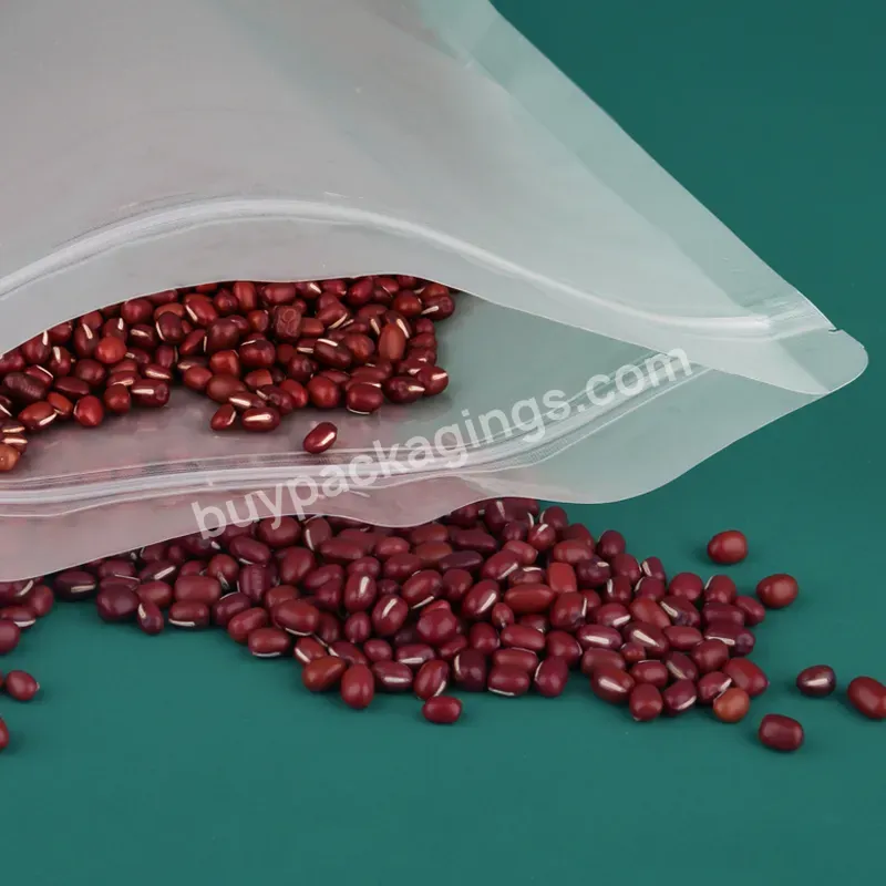 Preserved Fruit Snacks For Packaging Frosted Vertical Bags Transparent Zipper Bags - Buy Pet/pe Matt Plastic Bags Food Storage Bags,Dry Moisture Proof Bags For Packaging Potato Chips/biscuits,Polyester Film Bag.