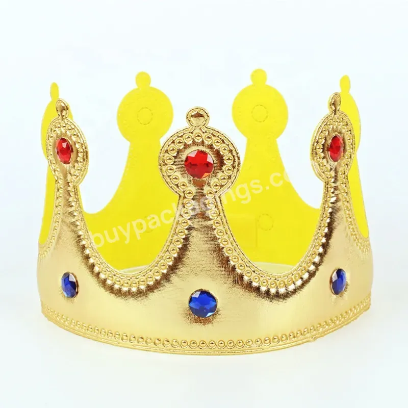 Prince Crown Headwear Birthday Decoration Props Children's Birthday Hat Holiday Party Supplies - Buy Party Supplies.