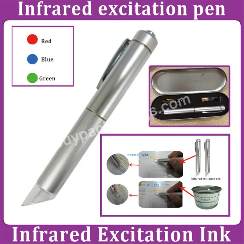 Print Area Infrared (ir) Laser Test Card Infrared Excitation Pen,1 Piece/box - Buy Ir Laser Test Pen,Infrared Excitation Pen,Ir Pen.
