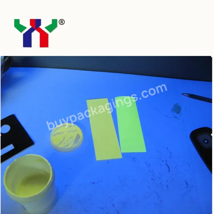 Print Area Uv Offset Printing Invisible Ink Fluorescent Ink Chromotropic Inks Non-grass Green,1kg/can - Buy Uv Invisible Ink,Security Ink,Banknote Inks.