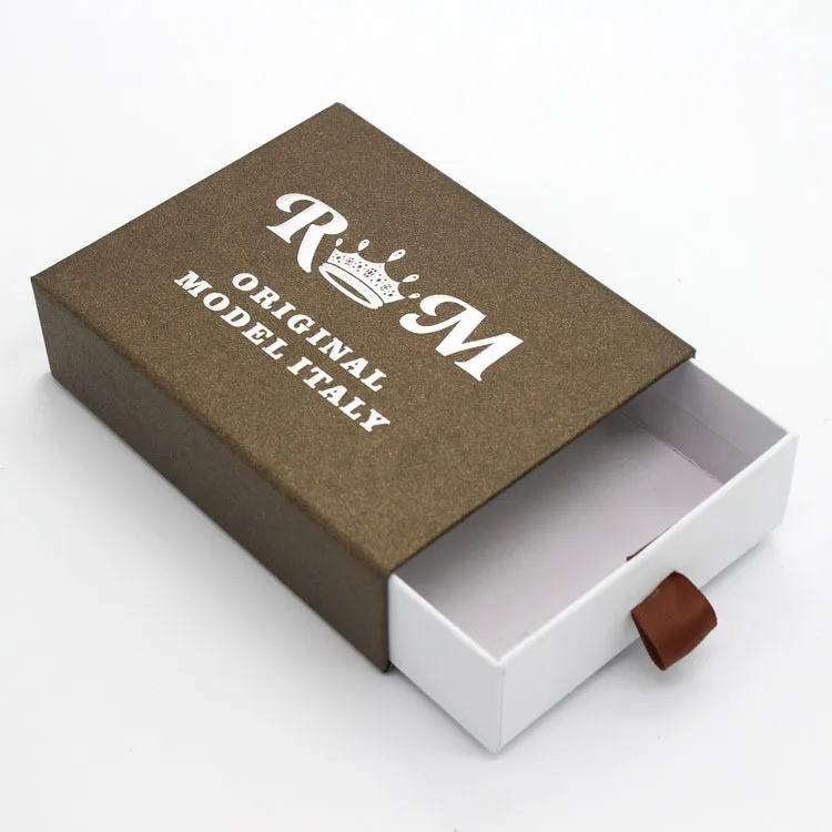 print custom drawer cardboard pull tab box