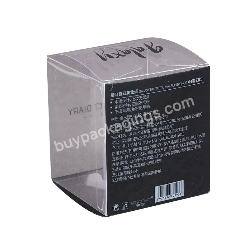 Printing Custom Clear Plastic Box Transparent High Quality Pet Pp Pvc Packaging For Cosmetics Plastic Boxes - Buy Transparent Box,Clear Box,Plastic Box.