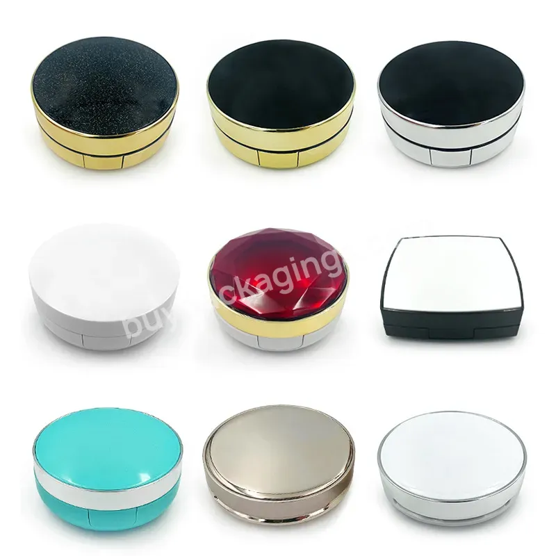 Private Label Cosmetic Compact Powder Case Empty Container Air Cushion Liquid Foundation Plastic Packaging - Buy Air Cushion Foundation Plastic Packaging,Cushion Foundation Plastic Packaging,Foundation Plastic Packaging.