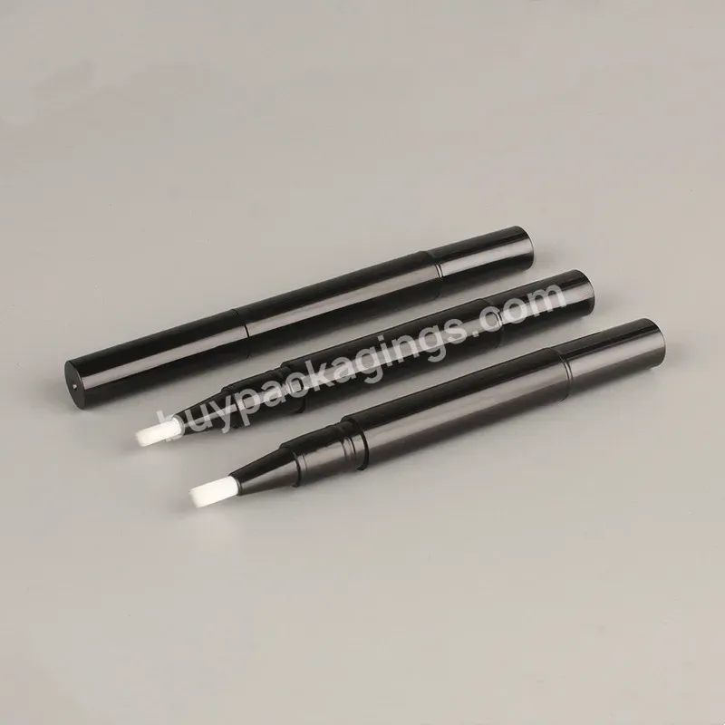 Private Label Custom 3ml Empty Plastic Black Cuticle Oil Packaging Cosmetic Twist Pen With Brush - Buy Cosmetic Pen,Cosmetic Twist Pen,Oil Twist Cosmetic Pen.