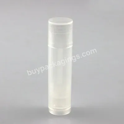 Private Label Customize Cosmetic Empty Container Bottle 5g Lip Stick Lipstick Lip Balm Tube Plastic Packaging - Buy Lip Balm Empty Container,Lip Balm Packaging,Lip Balm Tube.