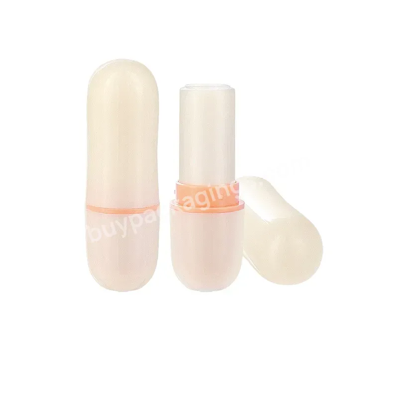 Private Label Customize Cosmetic Plastic Packaging E402# Lip Stick Lipstick Lip Balm Tube Empty Container Bottle - Buy Lipstick Empty Container,Lip Balm Packaging,Lip Balm Tube.