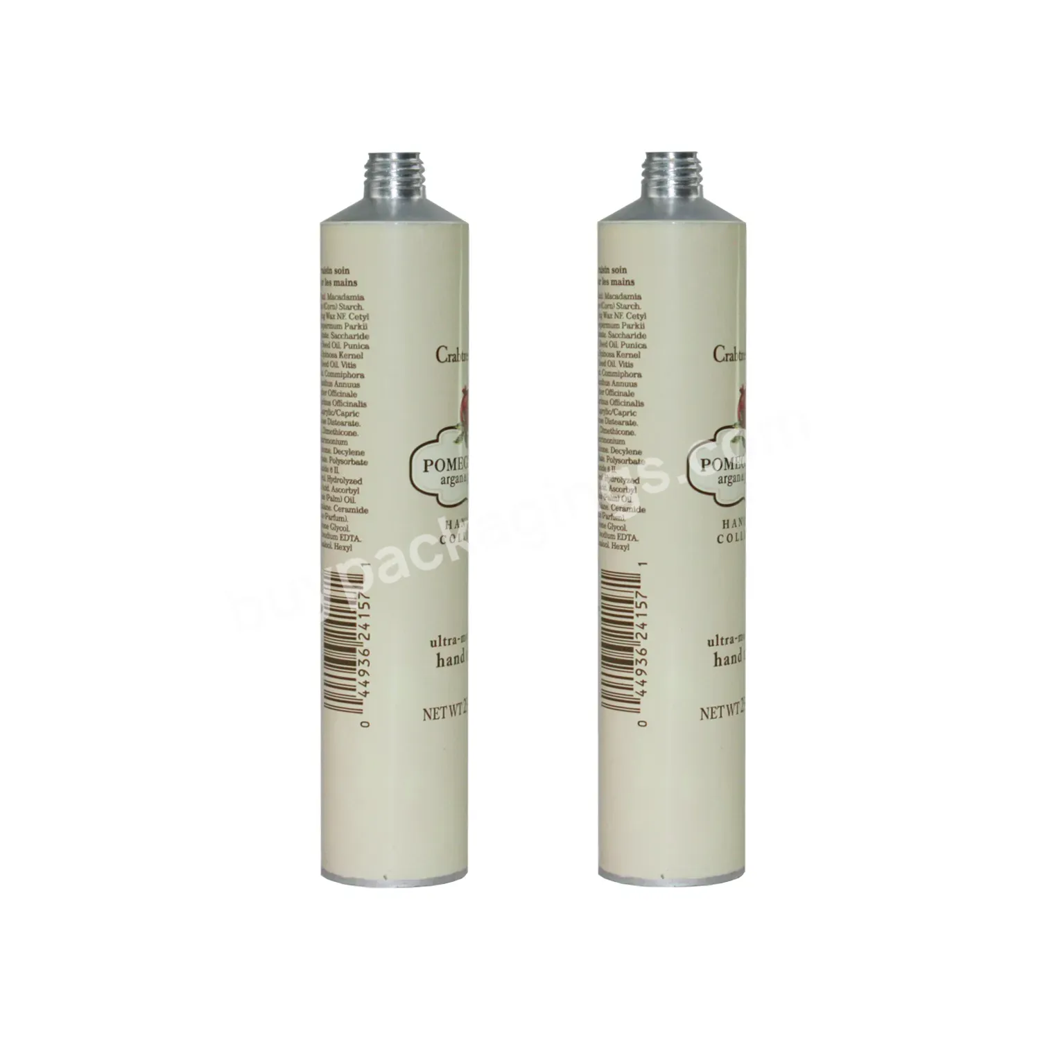 Private Label Fragrance Moisturizing Hand Cream Water Gel Perfume Cream Packaging Aluminum Tube Design Oem Odm Metal Package