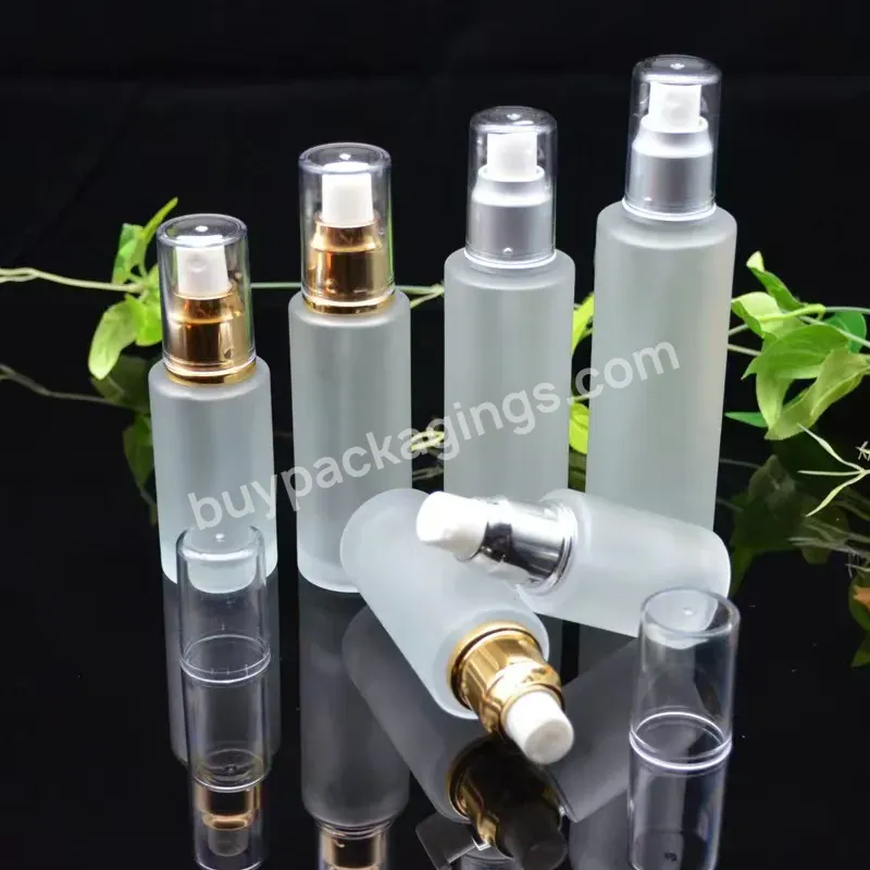 Private Refreshing Water Bottle Frosted Cosmetics Packaging Empty Glass Emulsion Spray Bottle Pressed Emulsion Bottle - Buy 30ml 40ml 50ml Glass Bottle Plastic Packaging,30ml 40ml 50ml Glass Bottle,Glass Bottle.