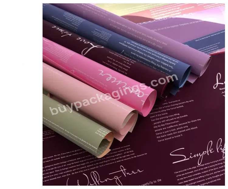 Professional Manufacturer Golden Supplier Custom Gift Wrapping Paper