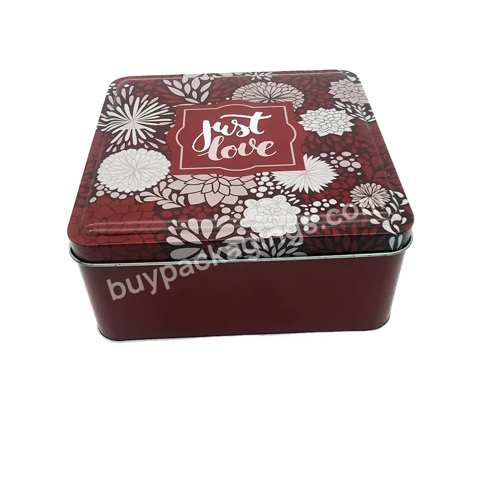 Promotion Empty Gift Tin Can Packaging - Buy Gift Tin Can Packaging,Gift Square Tin Can Packaging,Square Tin Can For Gift Packaging.