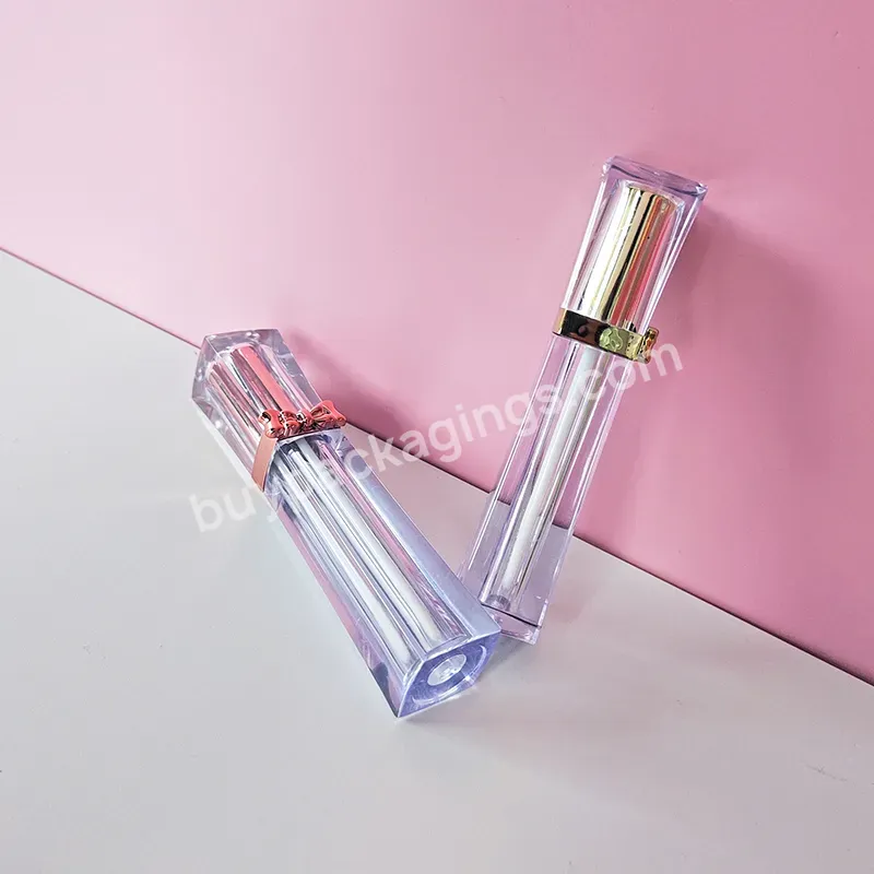 Promotion Sale Plastic Glitter Lip Gloss Container Packaging Gloss Tube For Lipgloss With Rose Gold/black Have Stock Now - Buy Lip Gloss Container Packaging,Lip Gloss Tube With Applicator,Cosmetic Tubes Packaging.