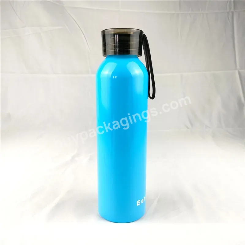 Promotional Custom Logo Colorful Reusable 20 Oz Metal Aluminum Sports Drink Water Bottle 500ml 750ml With Carabiner Cover - Buy 20oz Aluminum Drink Bottle,Outdoor Water Bottle,Aluminum Water Bottle.