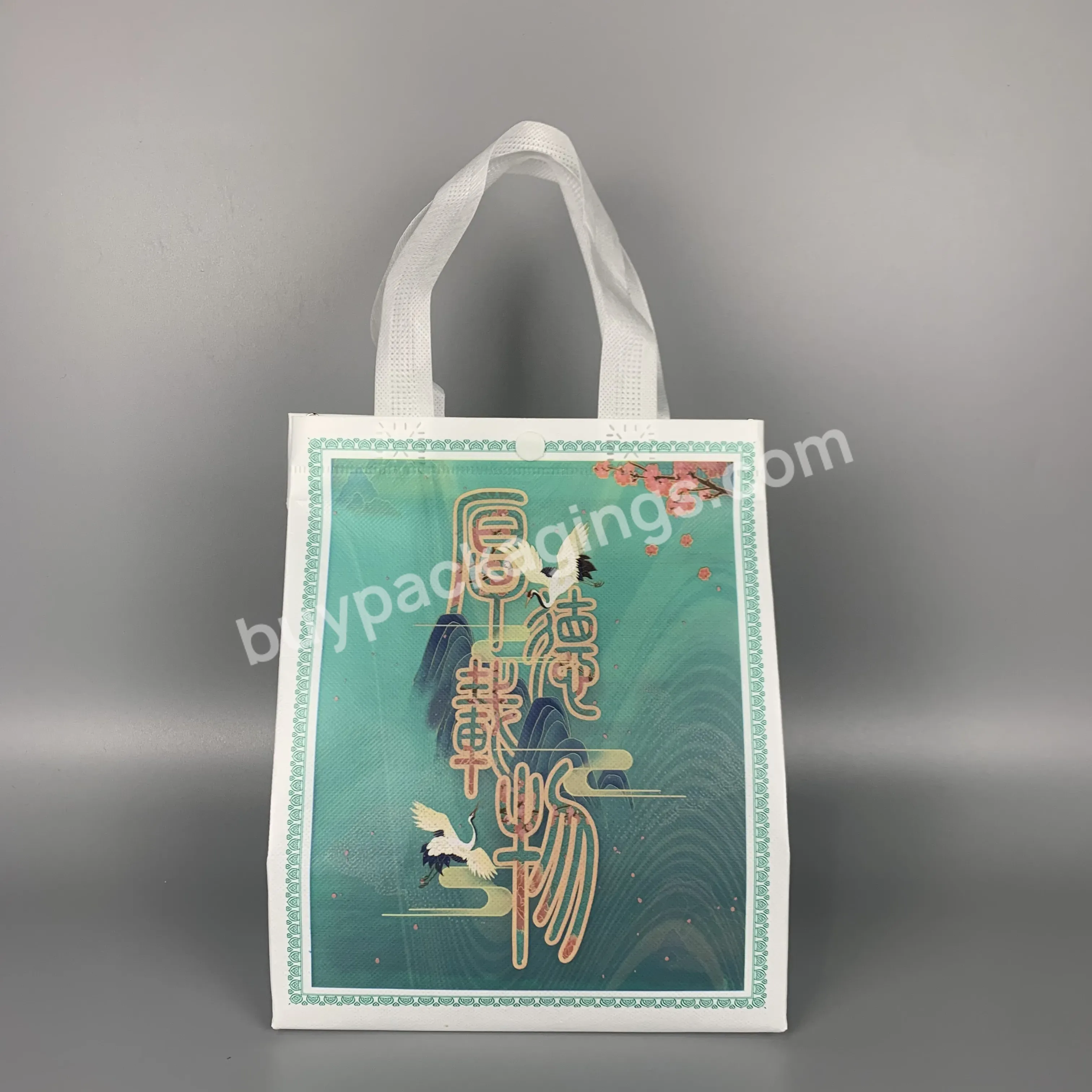 Promotional Durable Reusable Customized Non Woven Bag With Handle Print Logo For Shopping - Buy Promotional Durable Non Woven Bag,Reusable Cusomized Non Woven Bag,Customized Shopping Bag With Handle.