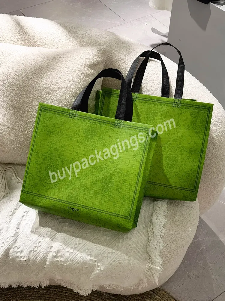 Promotional High Quality Printing Eco Recycle Laminated Custom Shopping Handle Pp Non Woven Shopping Bags With Logos - Buy Promotional High Quality Printing Eco Recycle Handle Pp Non Woven Shopping Bags With Logos,Custom Shopping Handle Pp Non Woven