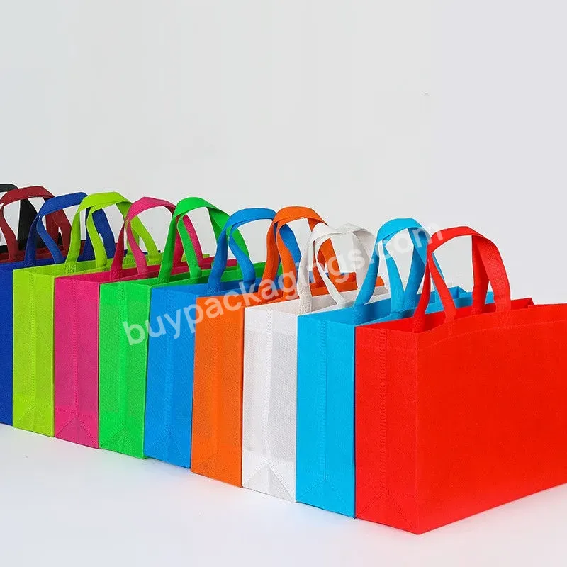 Promotional Recyclable Reusable Handle Clear Printing Pp Handle Custom Non Woven Shopping Bags With Logos - Buy Promotional Eco Friendly Recyclable Reusable Non Woven Pp Shopping Bags With Logos,Custom Pp Handle Non Woven Shopping Bags,Customized Pri