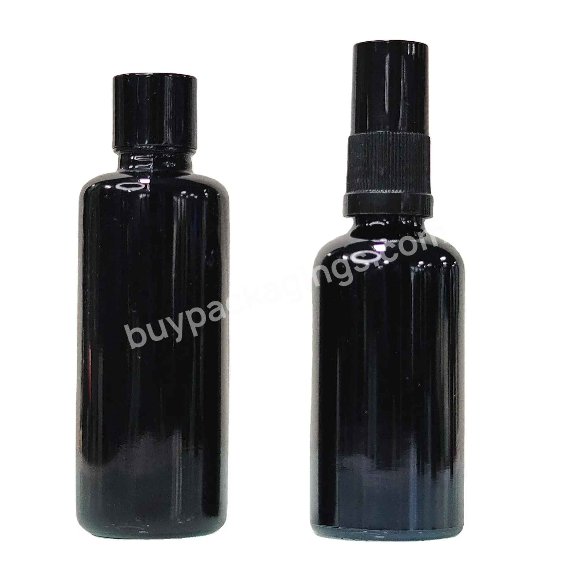 Proof Uv Empty Cosmetic Container Black 15ml 30ml 50ml 100ml Violet Glass Serum Essential Bottles - Buy 30ml Frosted Glass Dropper Serum Bottles,Oil Glass Dropper Bottles,Cylinder Glass Bottle Dropper.