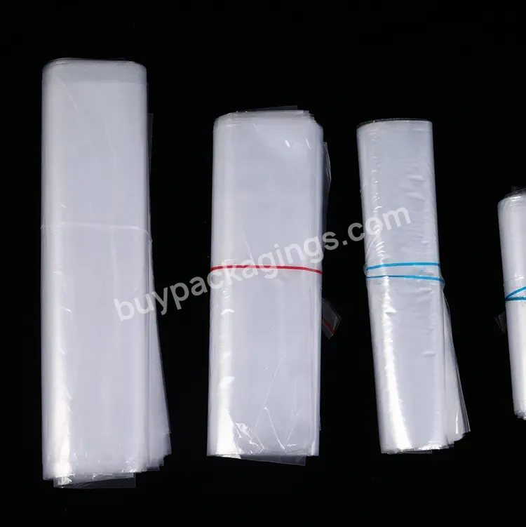 Protect Goods Surface Not Contaminated Scratched Dust And Moisture Prevention Pe Flat Transparent Plastic Bag - Buy Protect Goods Surface Packaging Flat Bag,Pe Flat Transparent Plastic Bag,Pe Flat Transparent Plastic Bag.