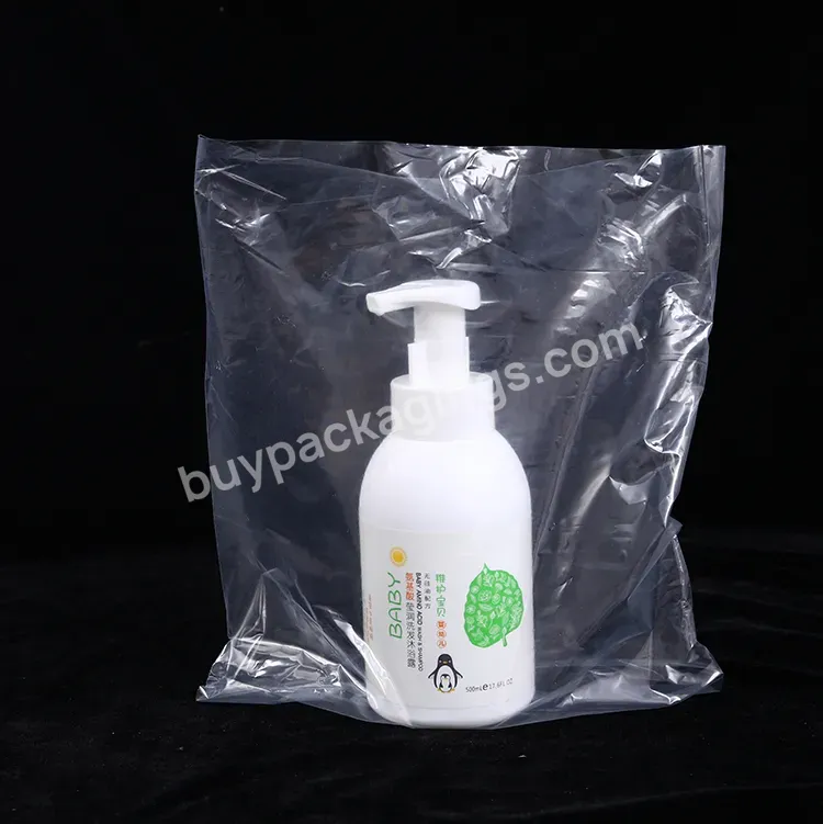 Protect Goods Surface Not Contaminated Scratched Dust And Moisture Prevention Pe Flat Transparent Plastic Bag - Buy Protect Goods Surface Packaging Flat Bag,Pe Flat Transparent Plastic Bag,Pe Flat Transparent Plastic Bag.