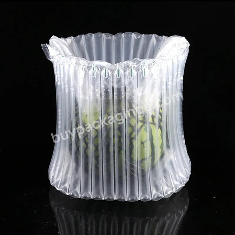 Protective Air Bubble Film Inflatable Air Column Bag Packaging Wrap Bag For Watermelon Fruits - Buy Air Column Bags For Watermelon,Watermelon Air Pack,Inflatable Air Column Packaging For Watermelon.