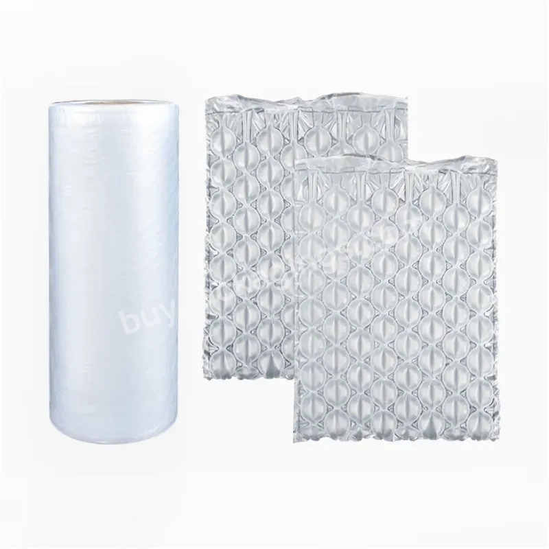 Protective Packaging Material Plastic Packaging Bubble Cushioning Film Air Wrap Roll - Buy Inflatable Cushion Pillow Film,Air Pillow Bubble Bags Film,Compostable Air Bubble.