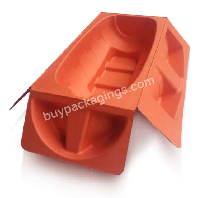 Protective Packaging Molded Paper Pulp Tray Bio Feature Eco-friendly Sugarcane Paper Pulp Molded Packaging - Buy Paper Pulp Tray,Molded Paper Pulp Tray,Protective Packaging.