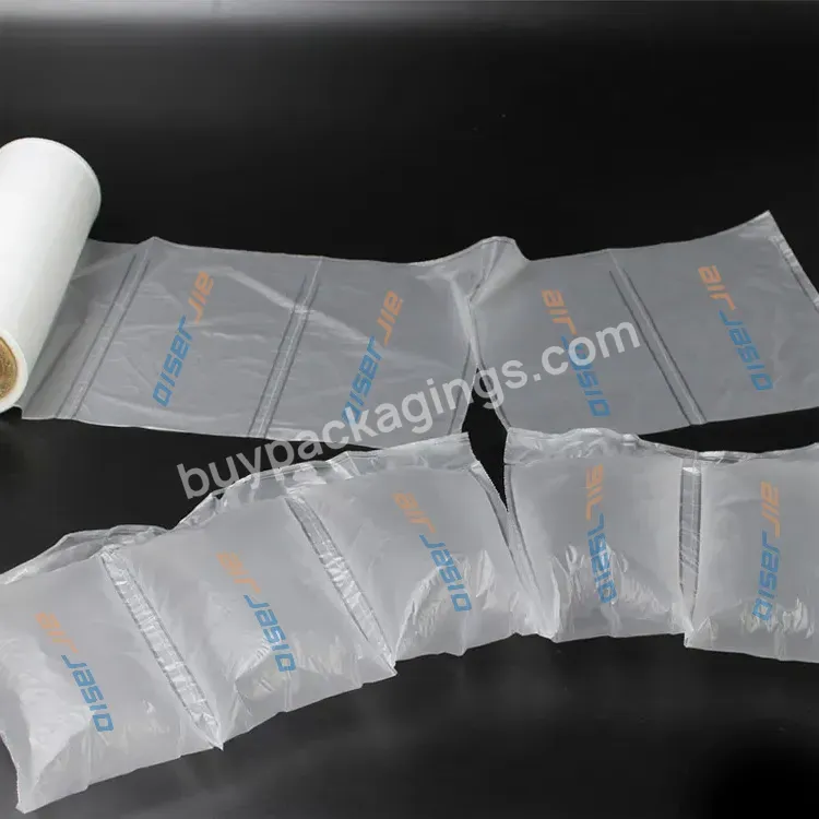 Protective Wrap Material Inflatable Packaging Buffer Air Bag Pillow Cushion Film For Goods Protection - Buy Protective Air Cushion Film,Air Pillow Film,Plastic Shipping Bags For Inflatable Cushions Wrap Packaging Protection Packing Rolls Bubble Tubes