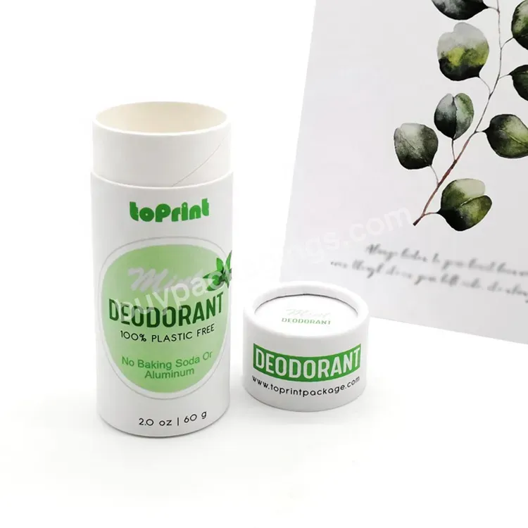 Push Up Eco Deodorant Stick Container Plastic Free Biodegradable Solid Balm Cardboard Recyclable Paper Tube Cylinder Packaging - Buy Eco Deodorant Stick Container,Biodegradable Cardboard Paper Tube,Cylinder Packaging.