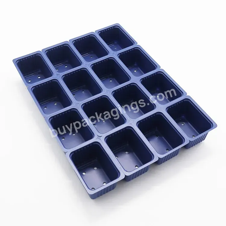 Pvc Plastic Rice Nursery Plant Seed Starter Growing Tray Plastic Seed Germination Tray For Farm