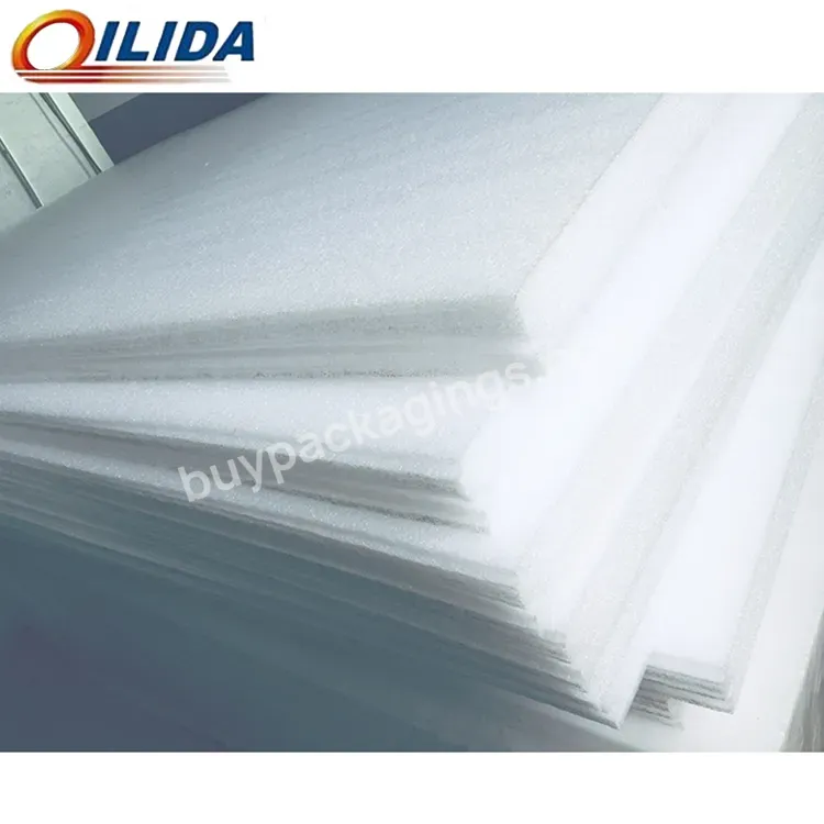 Qilida Customizable Size 3mm White High Density Pearl Cotton Epe Foam Roll Sheet - Buy White High Density Pearl Cotton,Epe Foam Sheet,Epe Foam Roll.