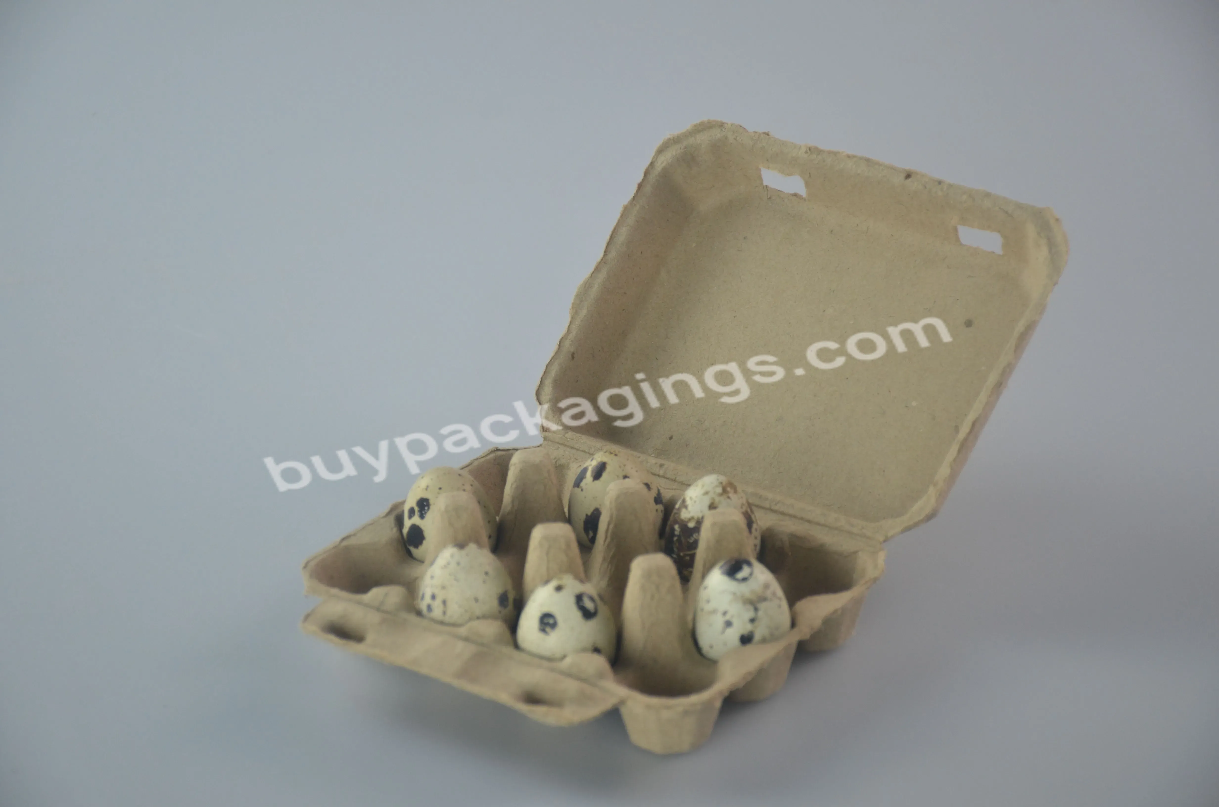 Quail Egg Cartons - Recycled Cardboard Paper Pulp 3x4 Square Style - Holds One Dozen Eggs (30) - Buy Quail Egg Cartons For Sale,Egg Carton,Custom Egg Cartons.
