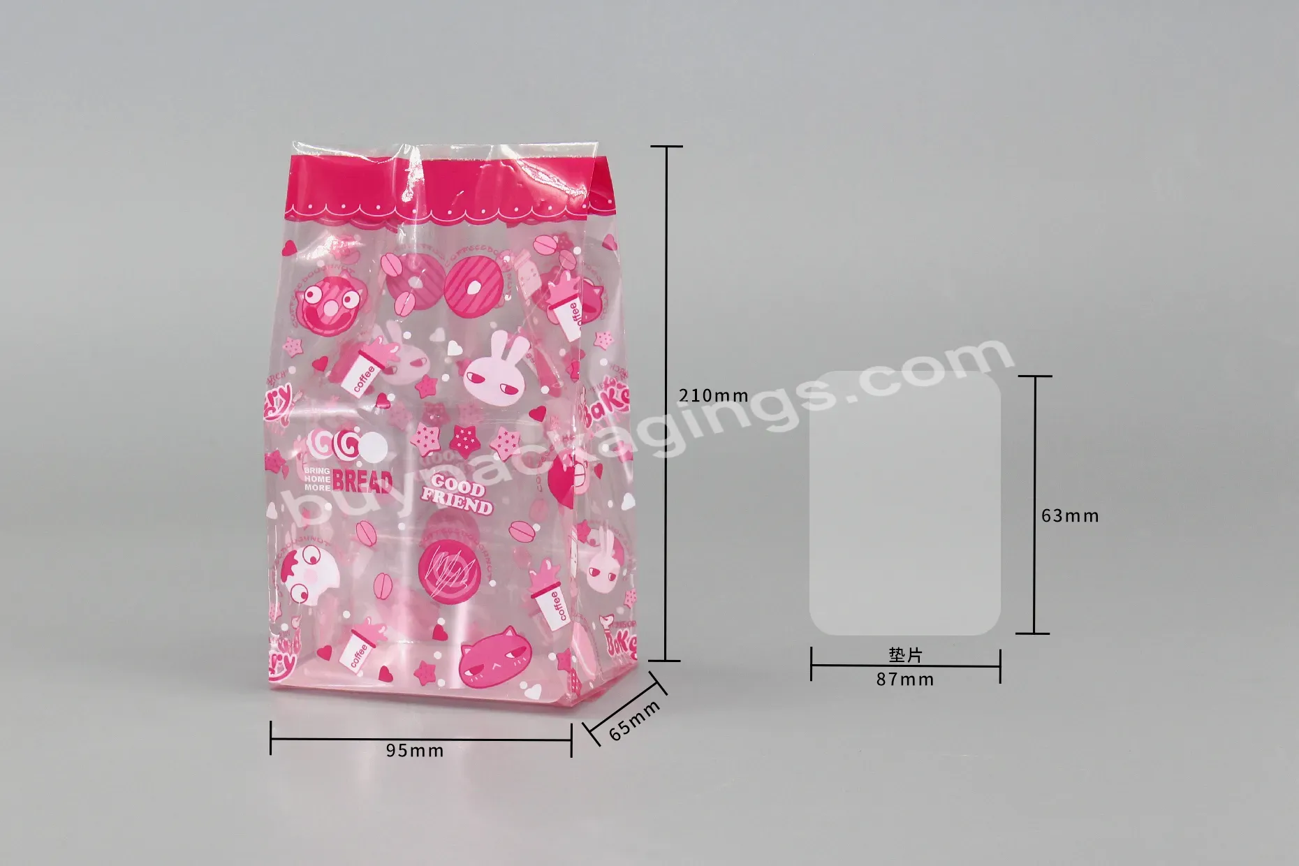 Ready Stock Plastic Packaging Bag For Cookie Packing Gusset Packaging Bag For Food Candy Snack Packing Bakery Packaging Bag - Buy Bakery Packagaing Bag For Food Snack Packing,Side Gusset Plastic Packaging Bag For Cookie Candy Packing,Transparent Plas