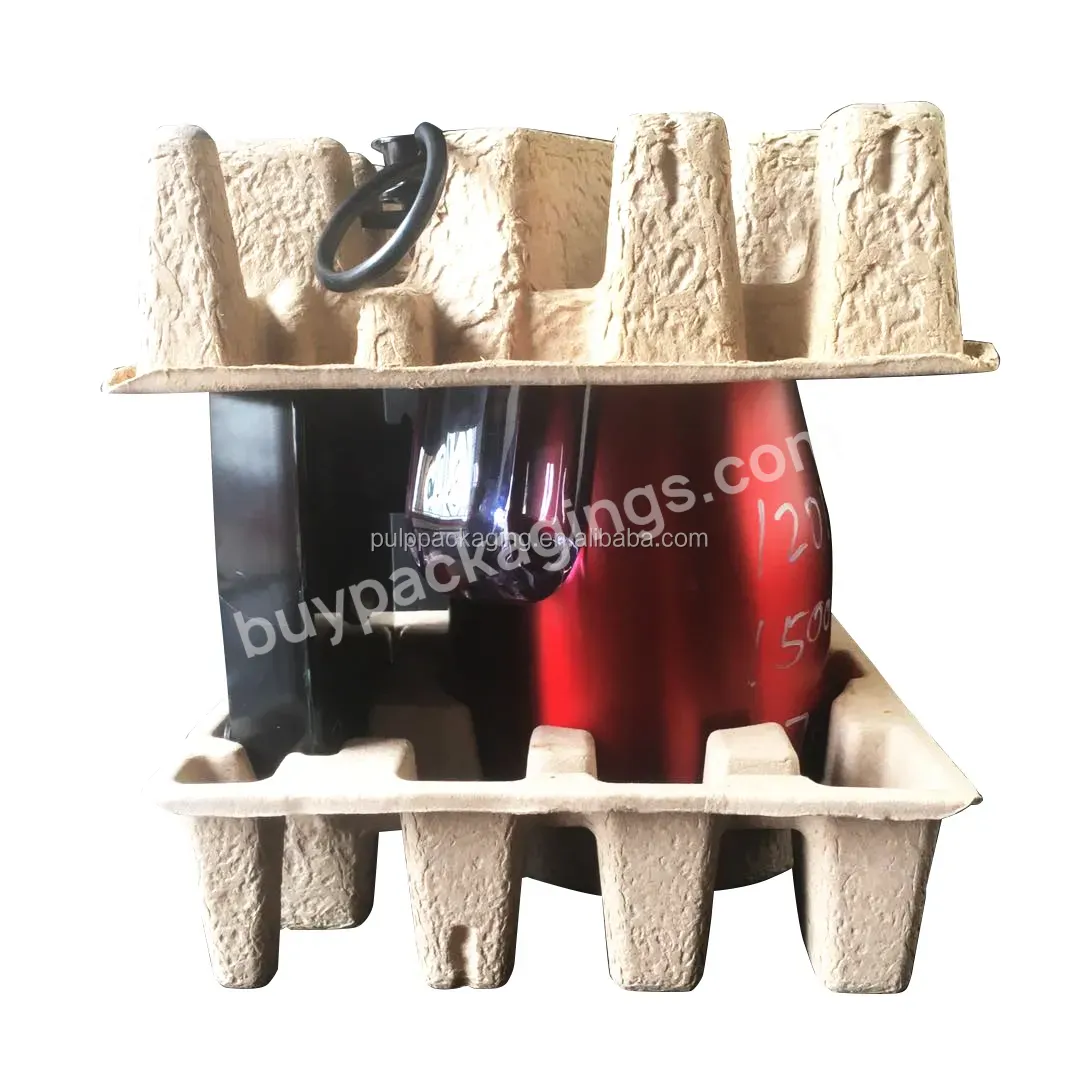 Rec Take Away Container Sustainable Bagasse Fiber Dinnerware Biodegradable Sugarcane Paper Food Custom Moulded Pulp Packaging - Buy Biodegradable Molded Wine Coffee Cup Holder Tray Custom Moulded Pulp Packaging,Paper Pulp Tray,Bagasse Packaging Custo