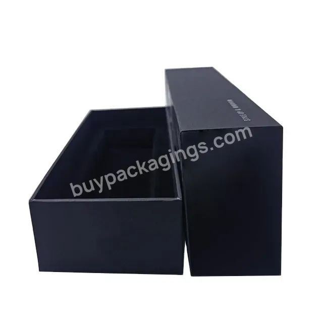 Rectangular Black Matt Varnish Packing Cardboard Lens Box Jewelry Draw Paper Box - Buy Cardboard Lens Box Draw Packing Box,Draw Jewelry Box,Draw Paper Box.