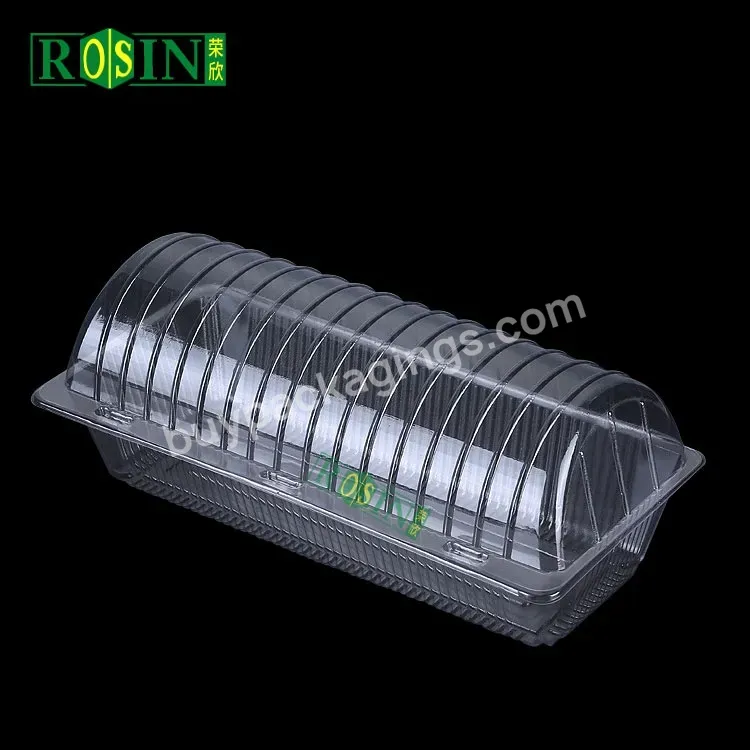 Rectangular Disposable Transparent Pet Clamshell Food Boxes Takeaway Packaging Plastic Cookie Bread Box - Buy Bread Loaf Plastic Keeper Box,Plastic Cookie Box,Food Boxes Takeaway Packaging Disposable.